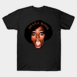 Retro diana ross head T-Shirt